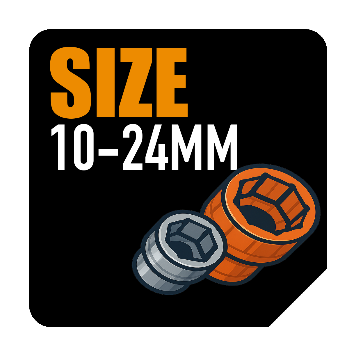 Размеры головок