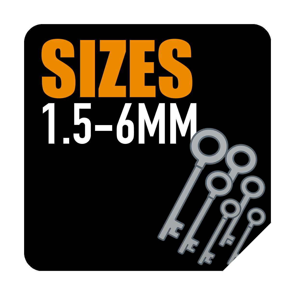 Размер ключа