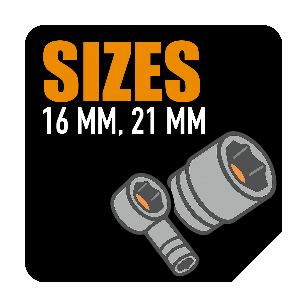 Zündkerzennussgrößen