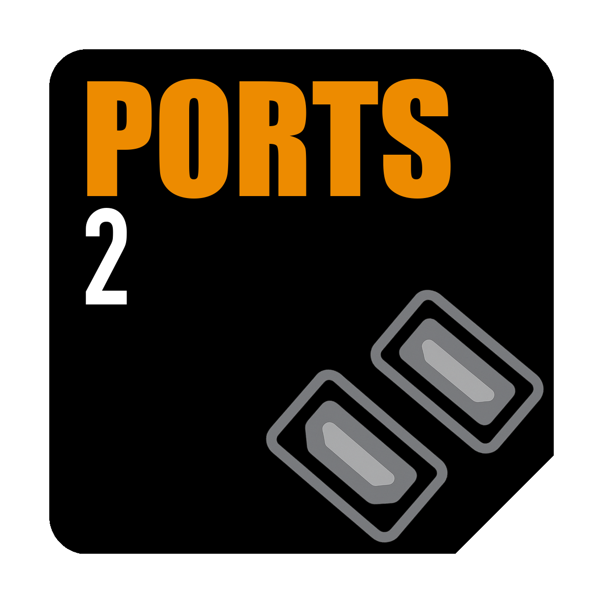 Número de puertos de carga