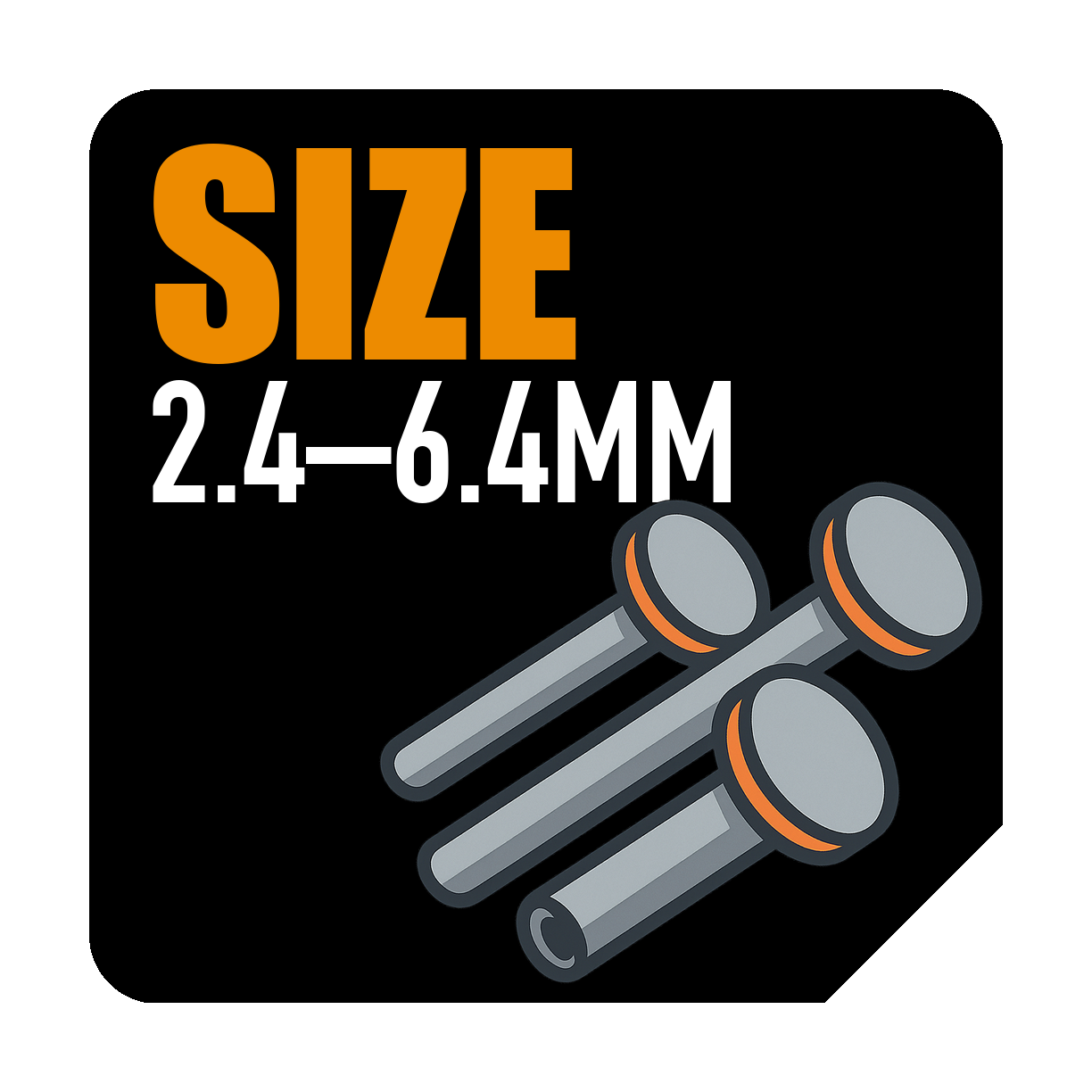 Rivet Diameter Range