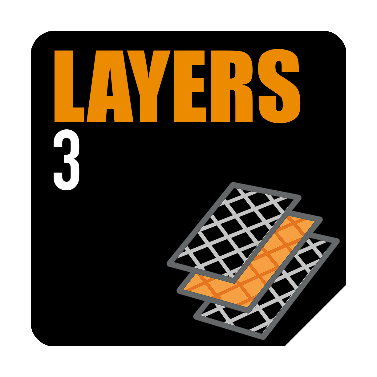 تصميم ثلاثي الطبقات