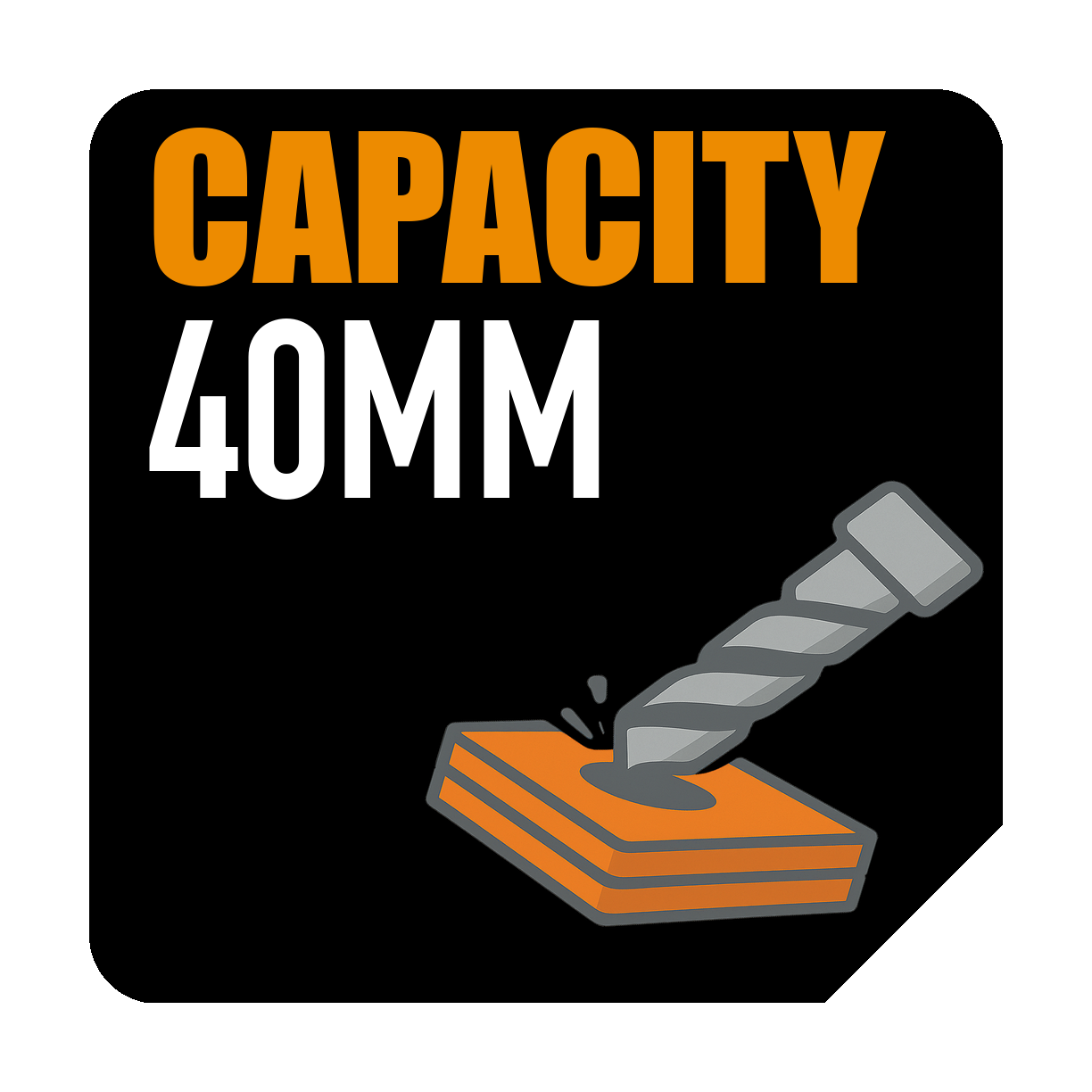 Diâmetro Máximo de Perfuração