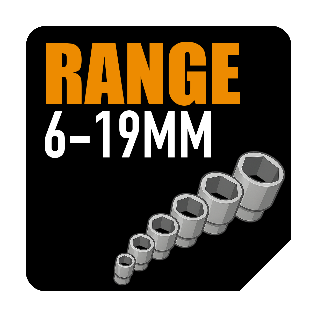 Steckdosengrößenbereich