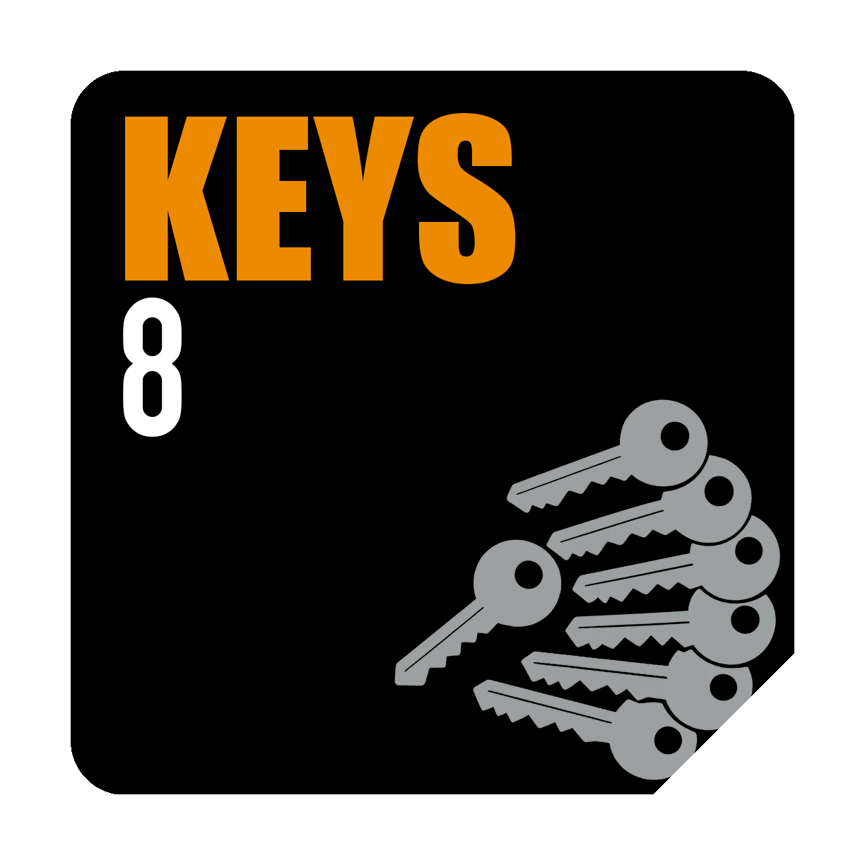 Количество ключей