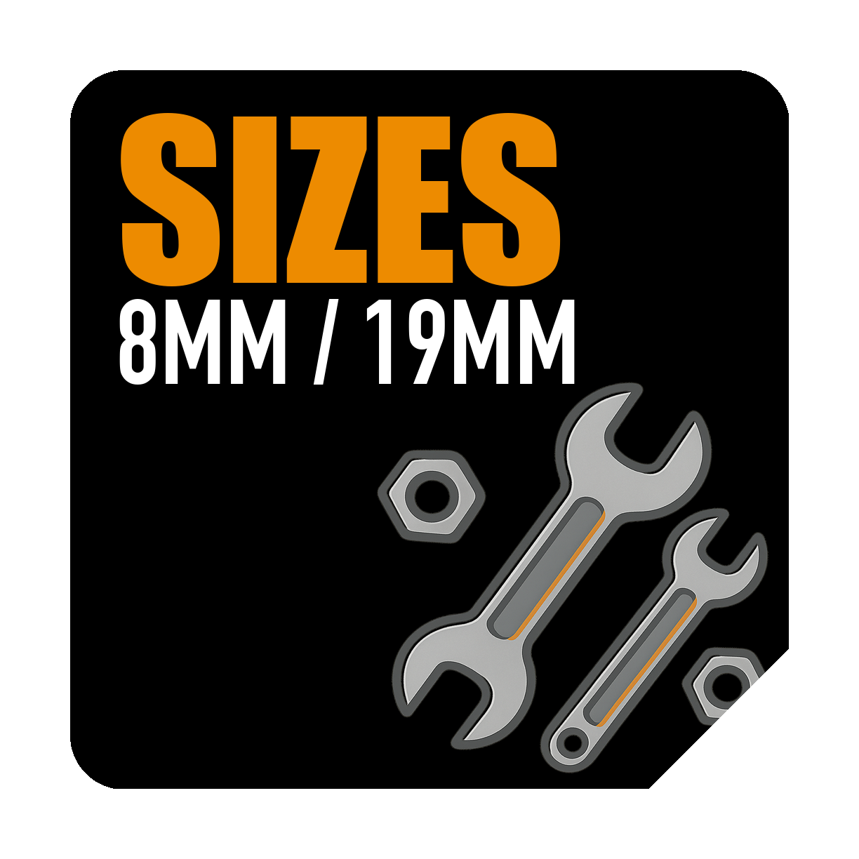 اندازه‌های کلید