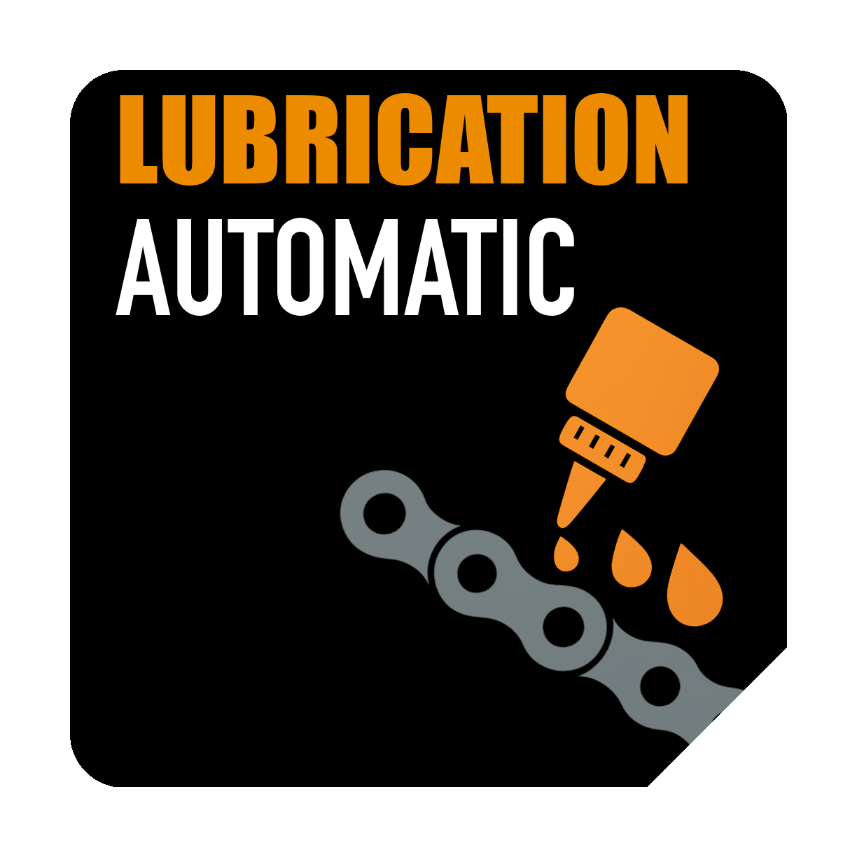 Lubrification Automatique de la Chaîne