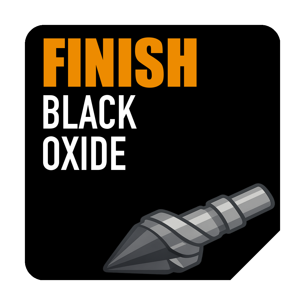 نوک نقره‌ای سیاه