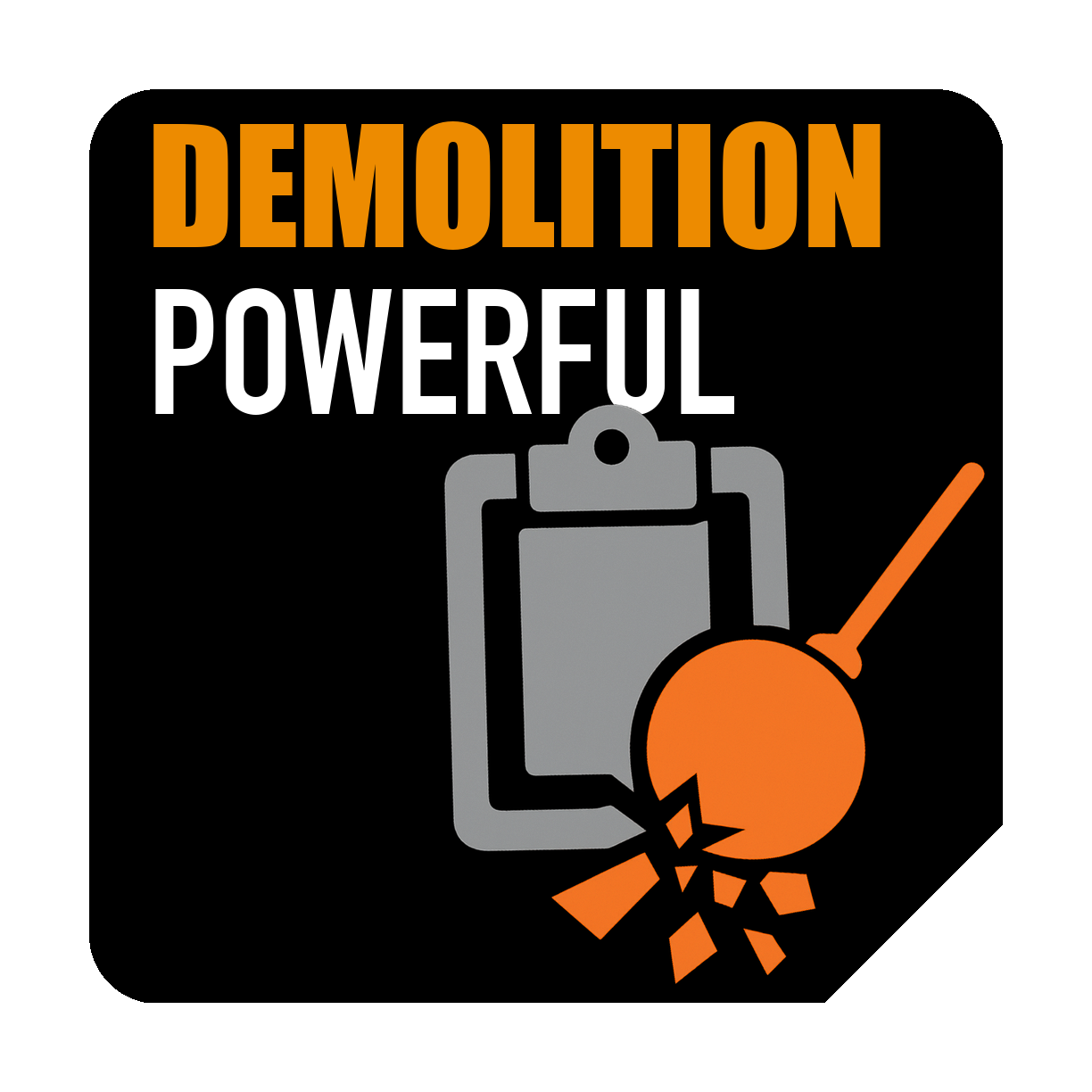 فعالية الهدم