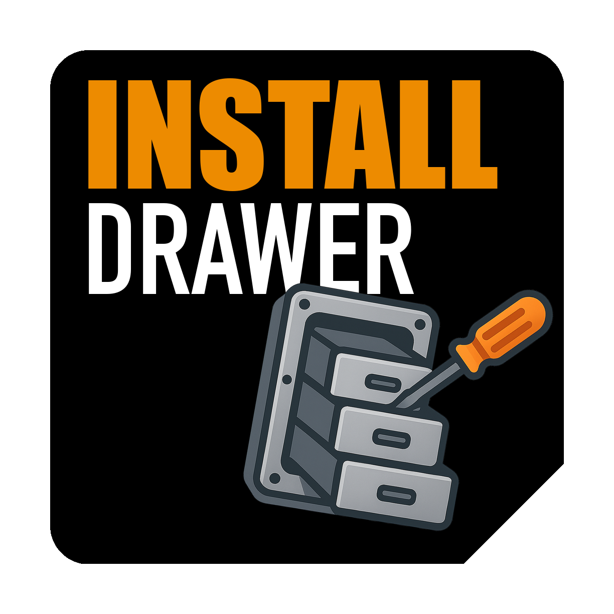 Schubladeninstallation