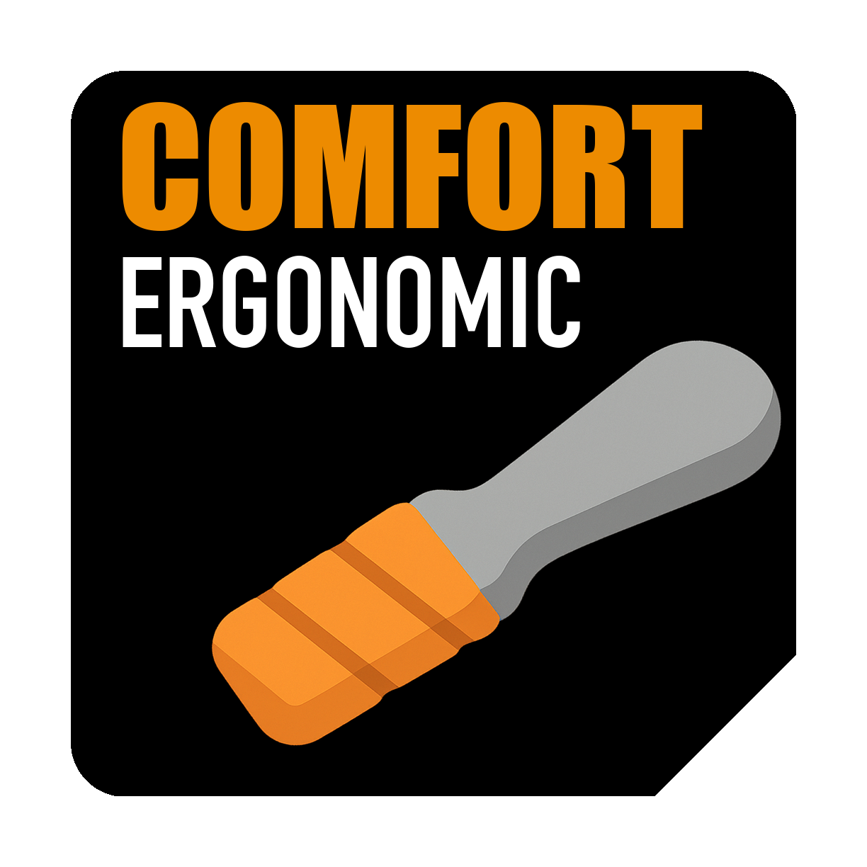 Pega de Borracha Ergonômica