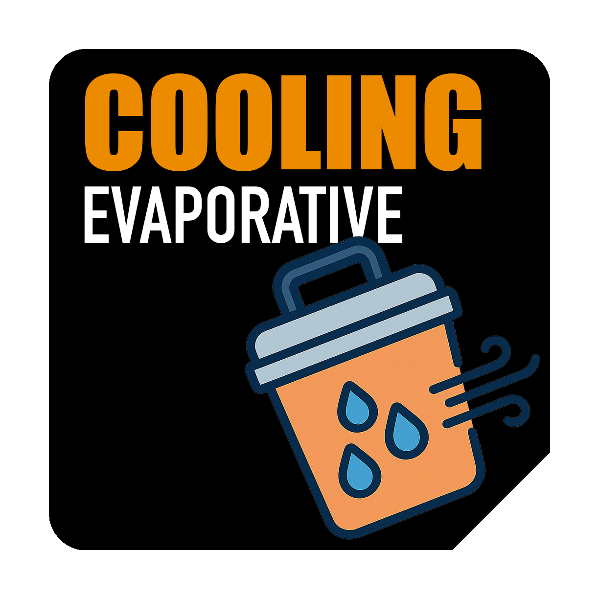 مبرد هواء تبخيري