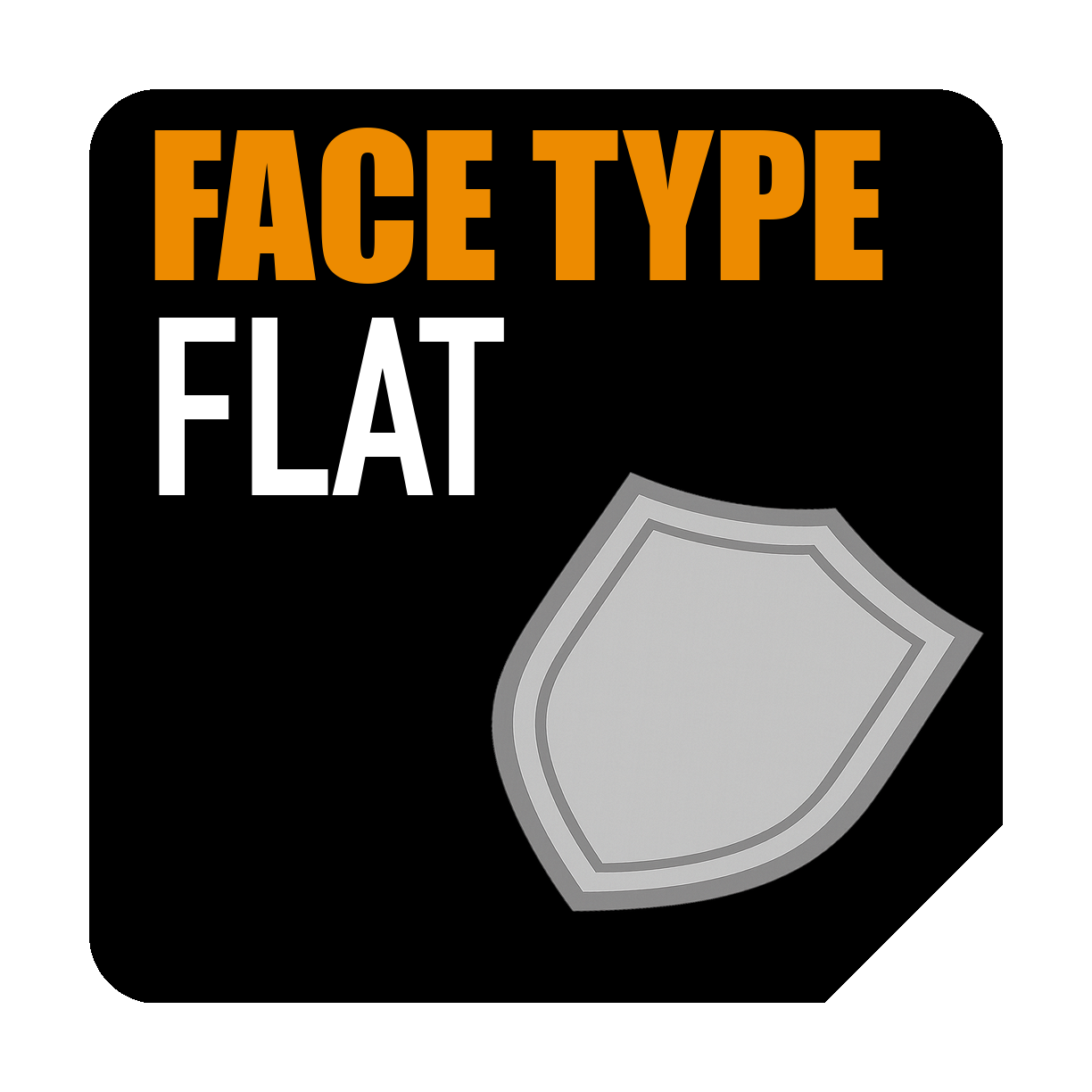 Tip față de impact plat