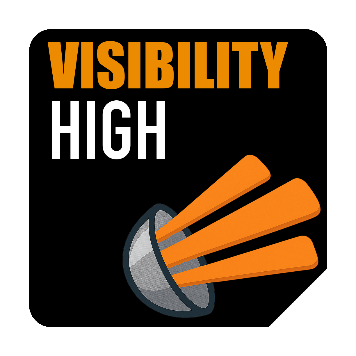 Visibilité du faisceau