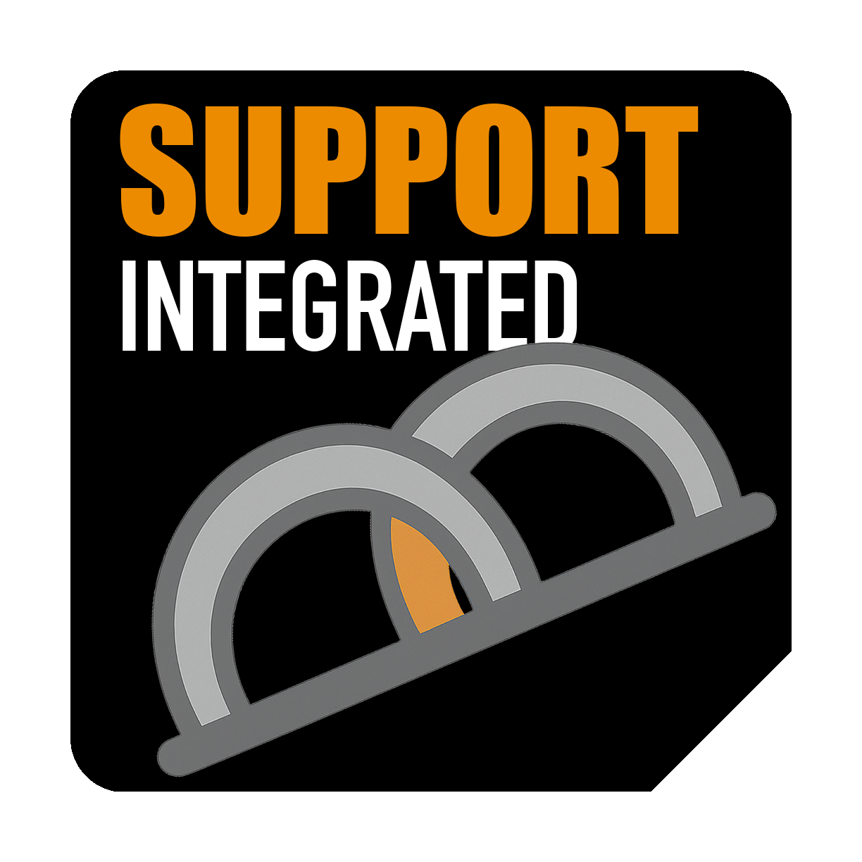 Built-in Nose Bridge