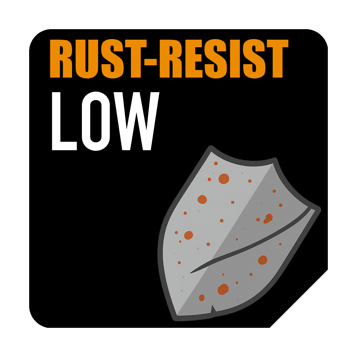 Résistance à la rouille