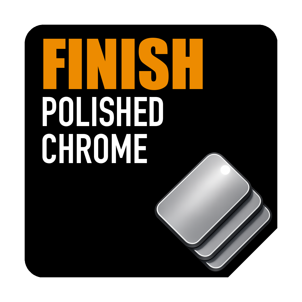 Polished Chrome Surface