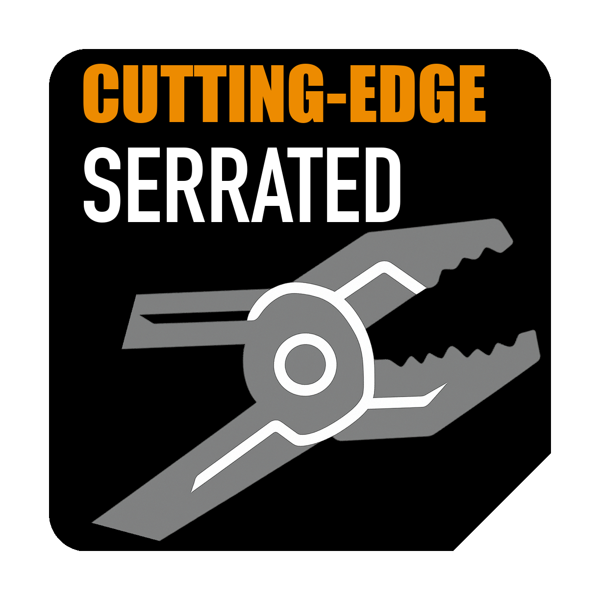 Diseño de mandíbula serrado