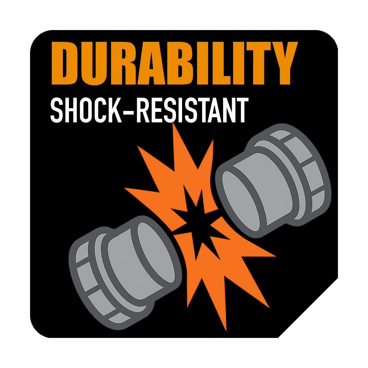 Tapas finales resistentes a golpes