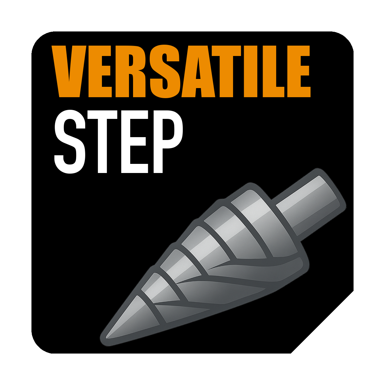 Vielstufiger Bohrertyp