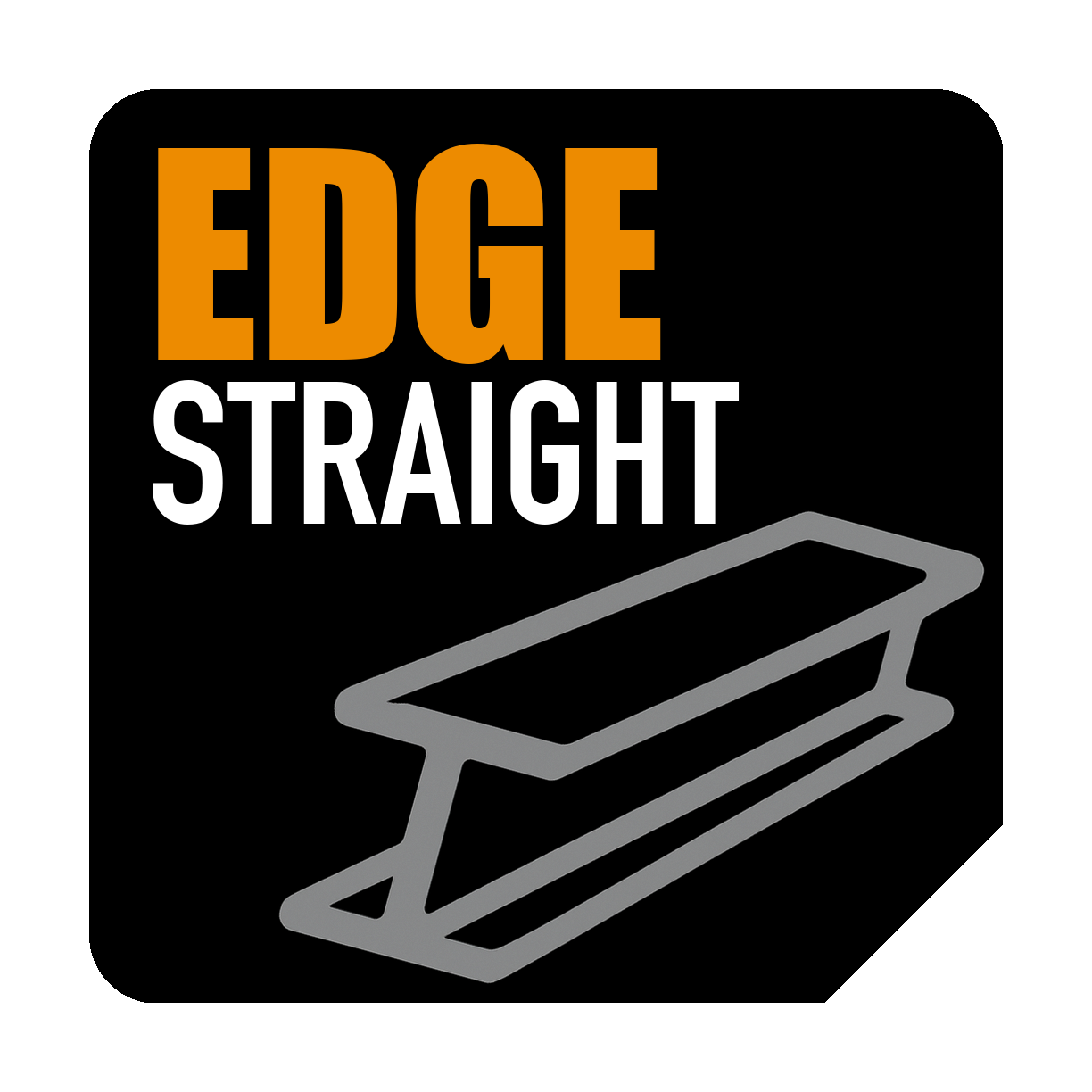 حافة مستقيمة