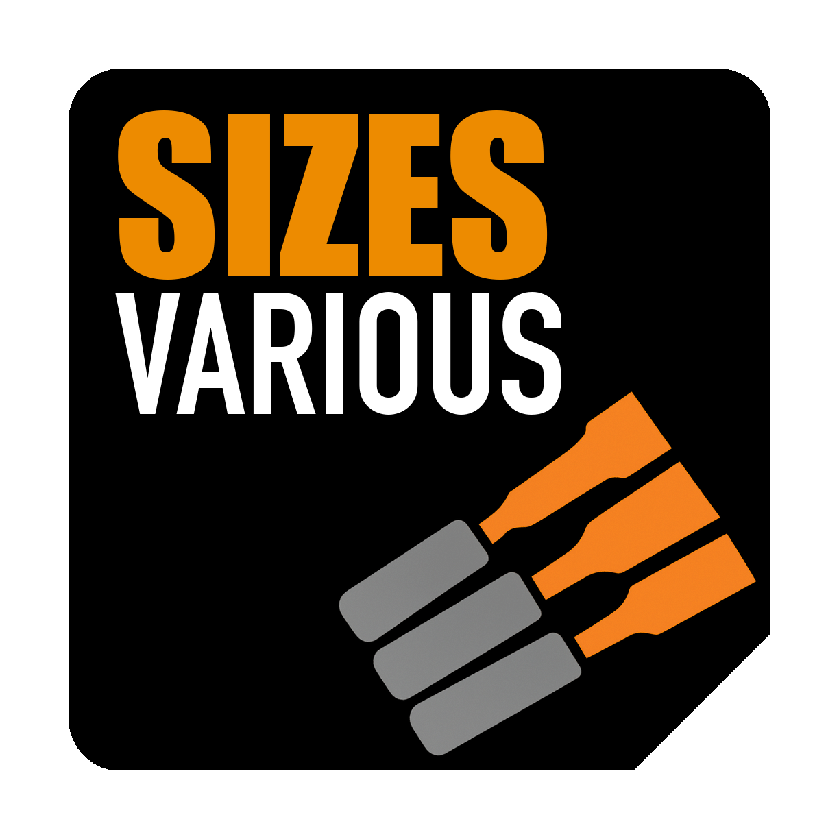 تنوع اندازه‌ها