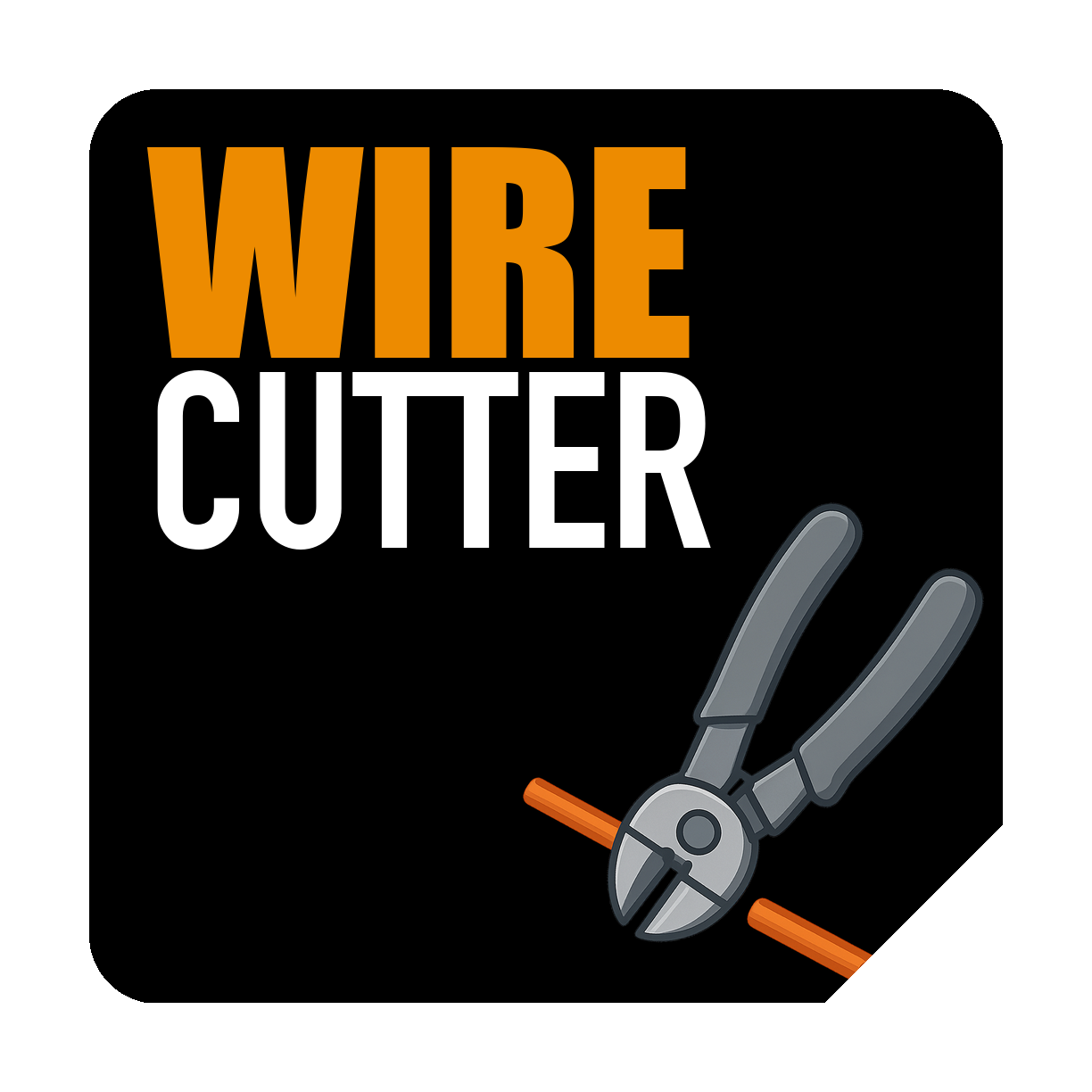 ワイヤーカッター付属