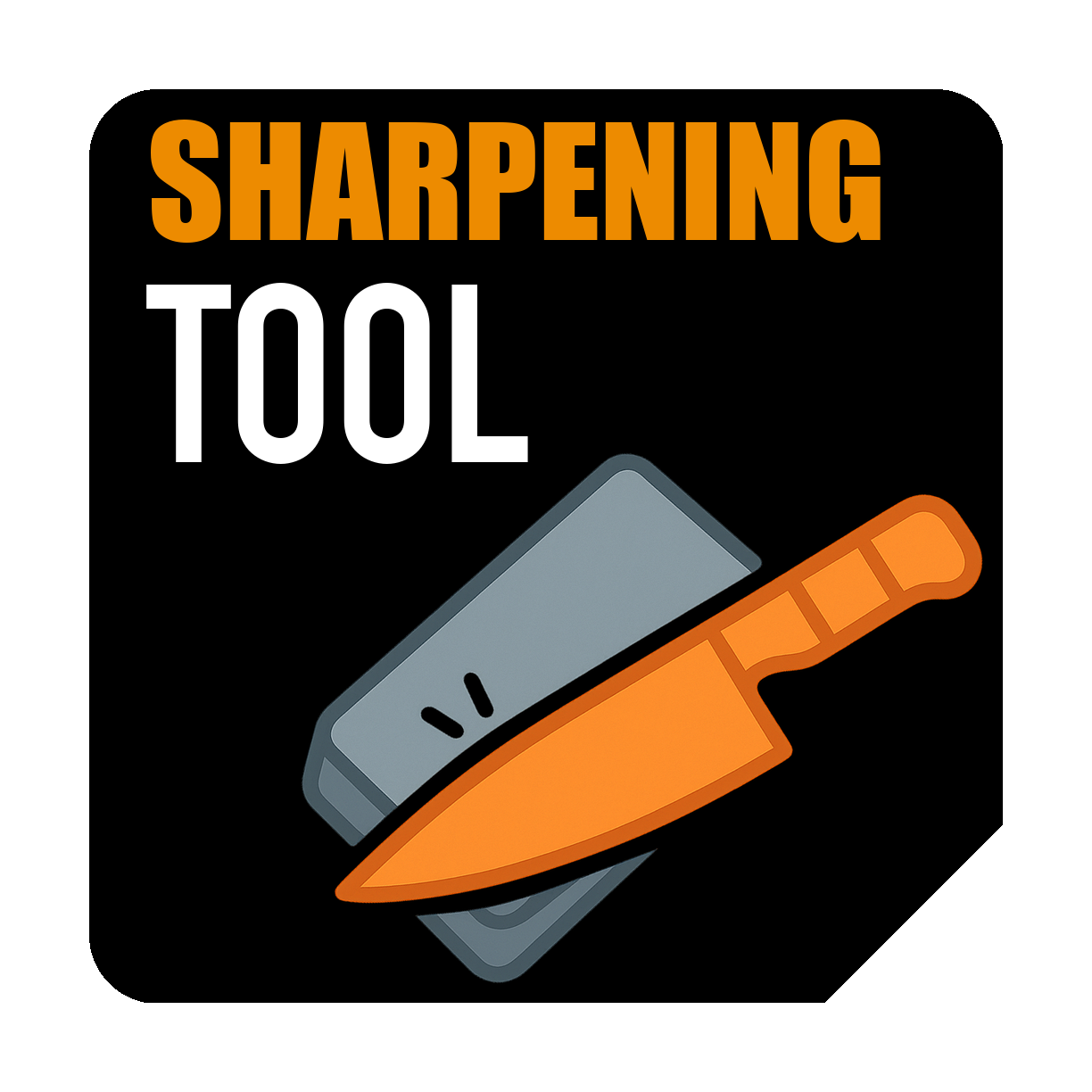 Ferramenta de afiação incluída