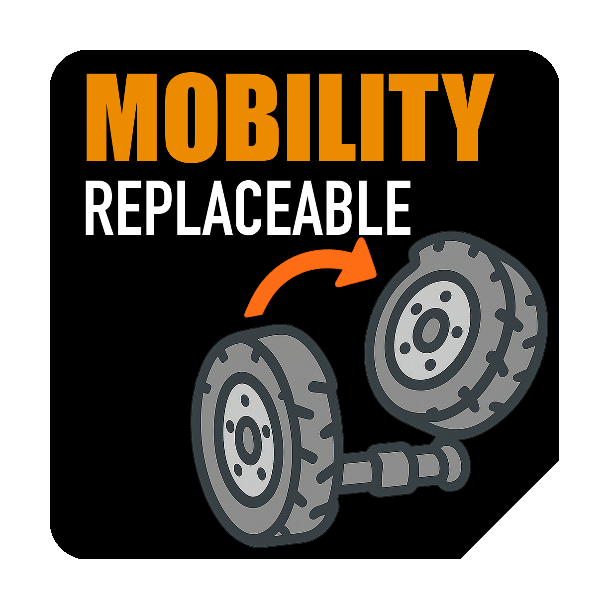 交換可能ホイール